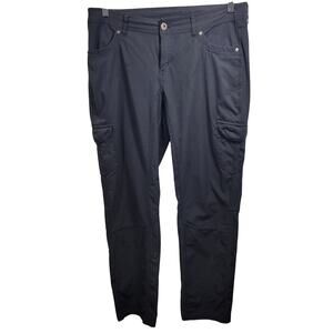 Kuhl Women's Gray Freeflex Polyester Roll Tab Pants With Snap Size 12R 62126-377